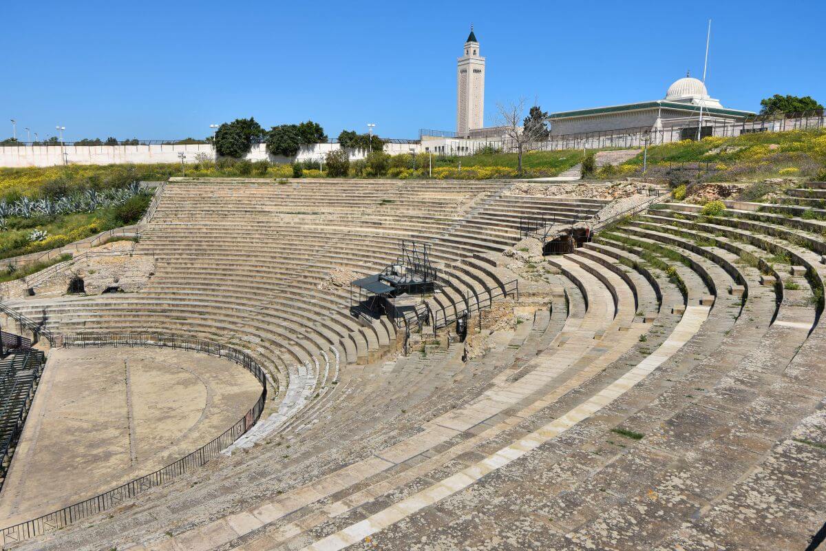 Carthage ruins - Roman Theatre