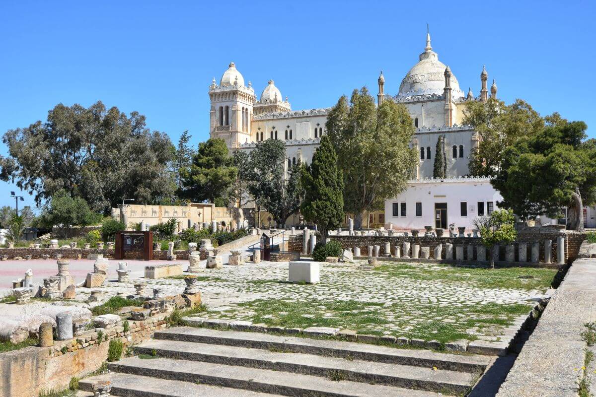 Byrsa Hill and Saint Louis Cathedral, Tunis