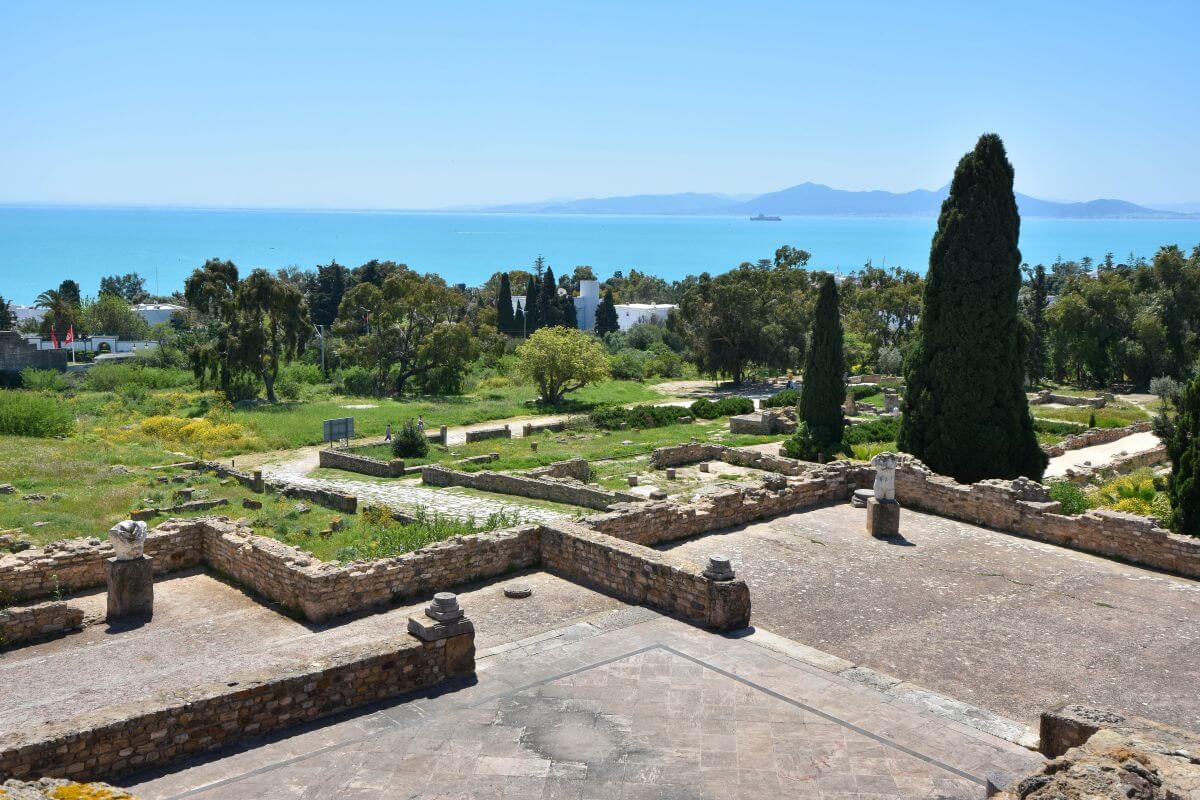 Carthage ruins - Park of the Roman Villas of Carthage