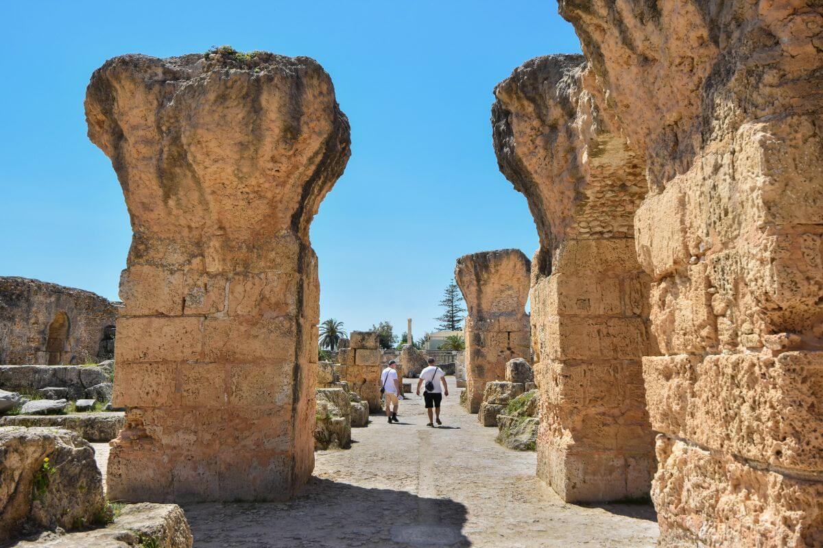 visiting Carthage - Antonine Baths