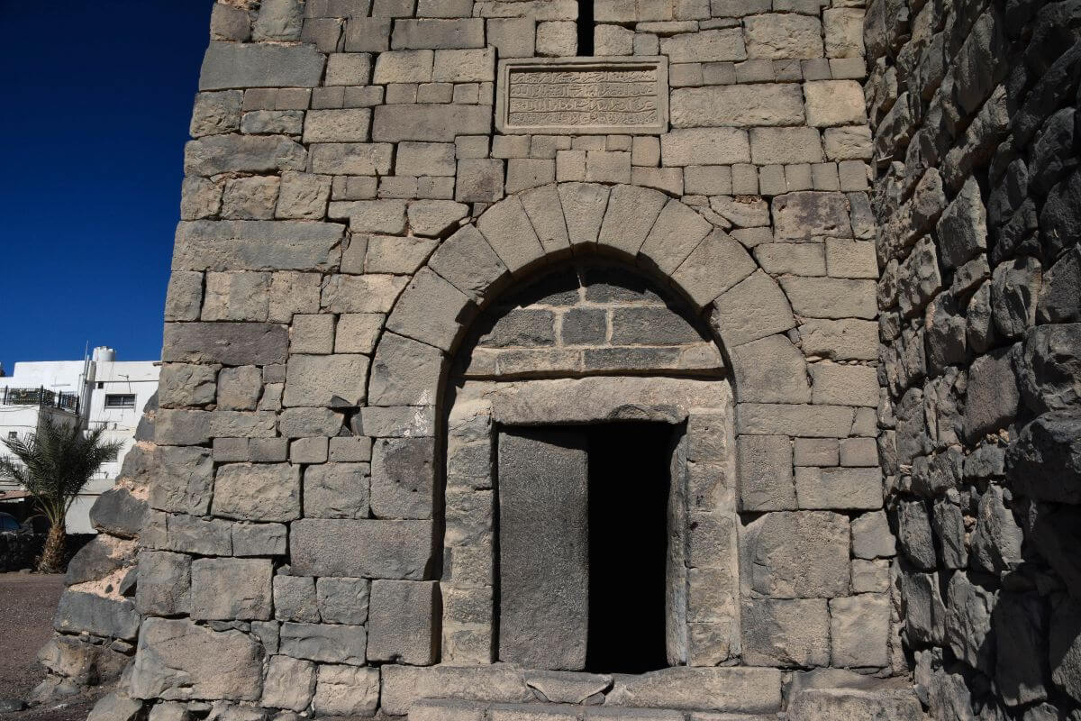 Desert Castles Jordan - Azraq Castle, Room of T. E. Lawrence in the main tower 