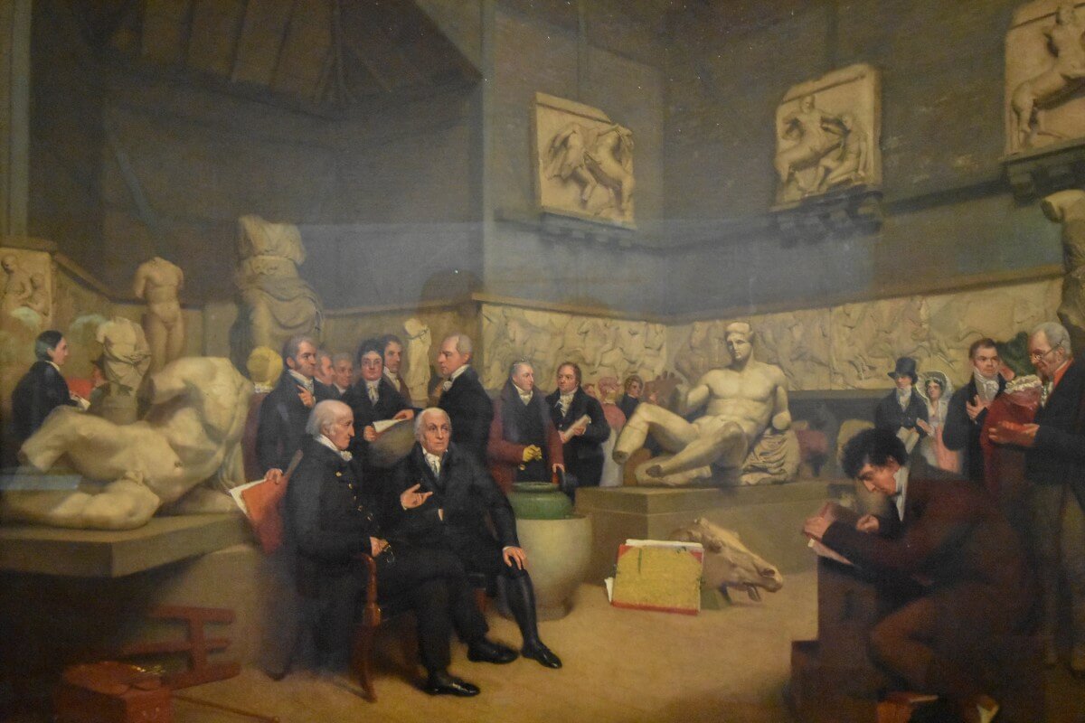 the Temporary Elgin Room