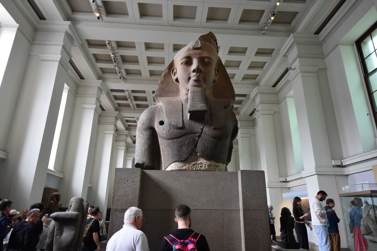 British Museum highlights - Bust of Ramesses II the Great