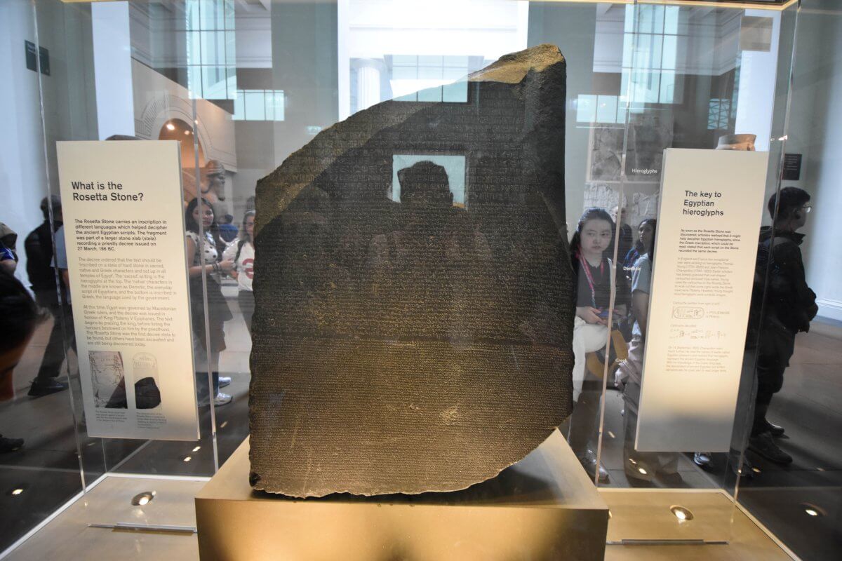 what to see at the British Museum - Rosetta Stone British Museum
