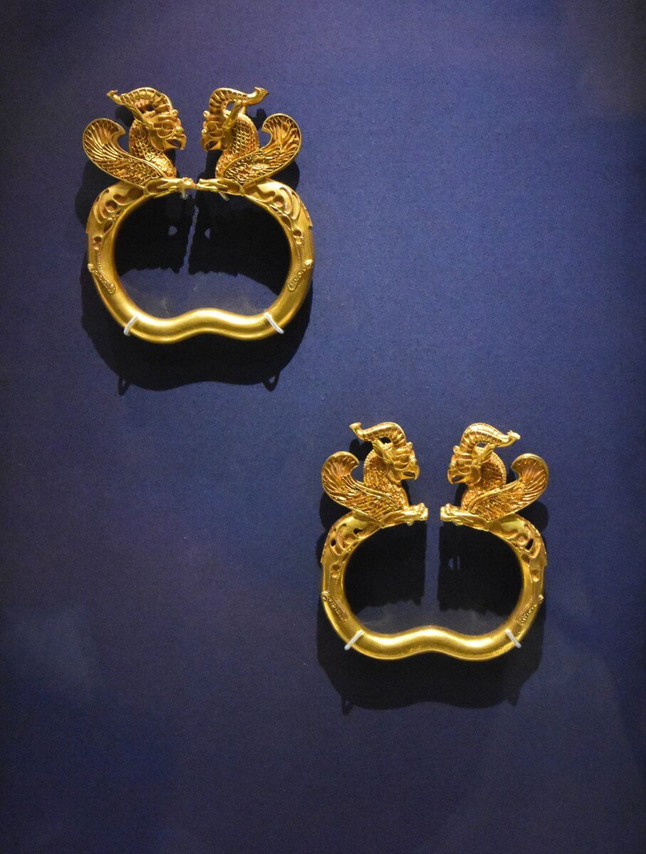 what to see at the British Museum - Gold Armlets from the Oxus Treasure